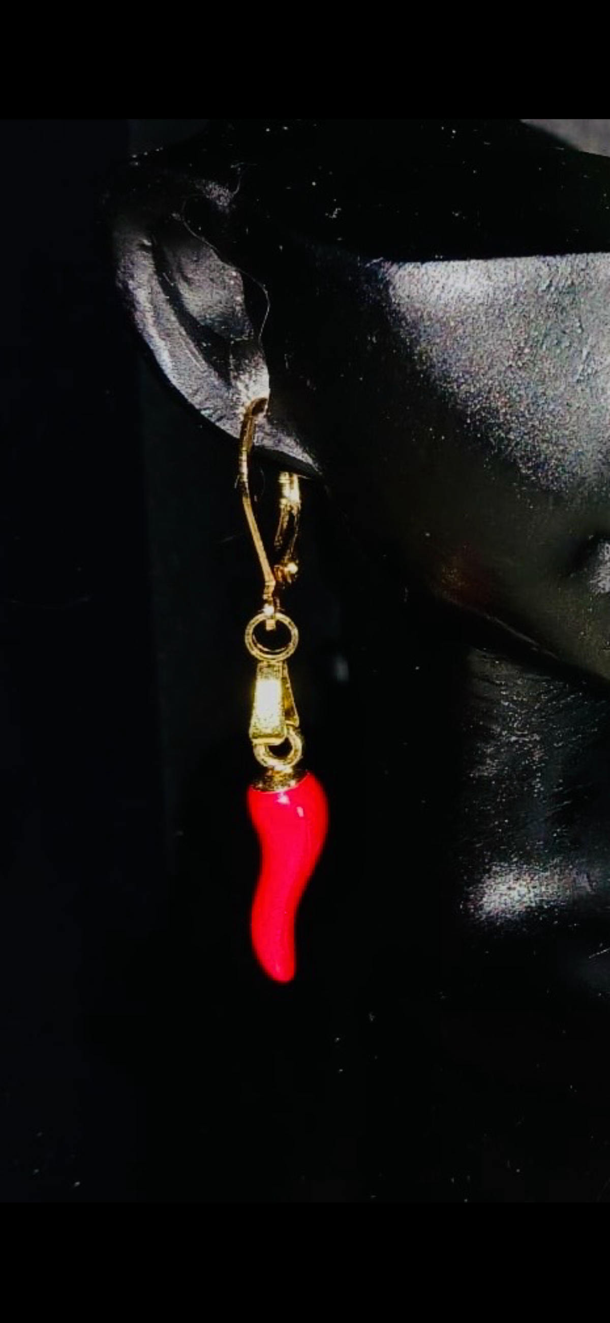 Boucles « Piment – Éclat & Caractère »