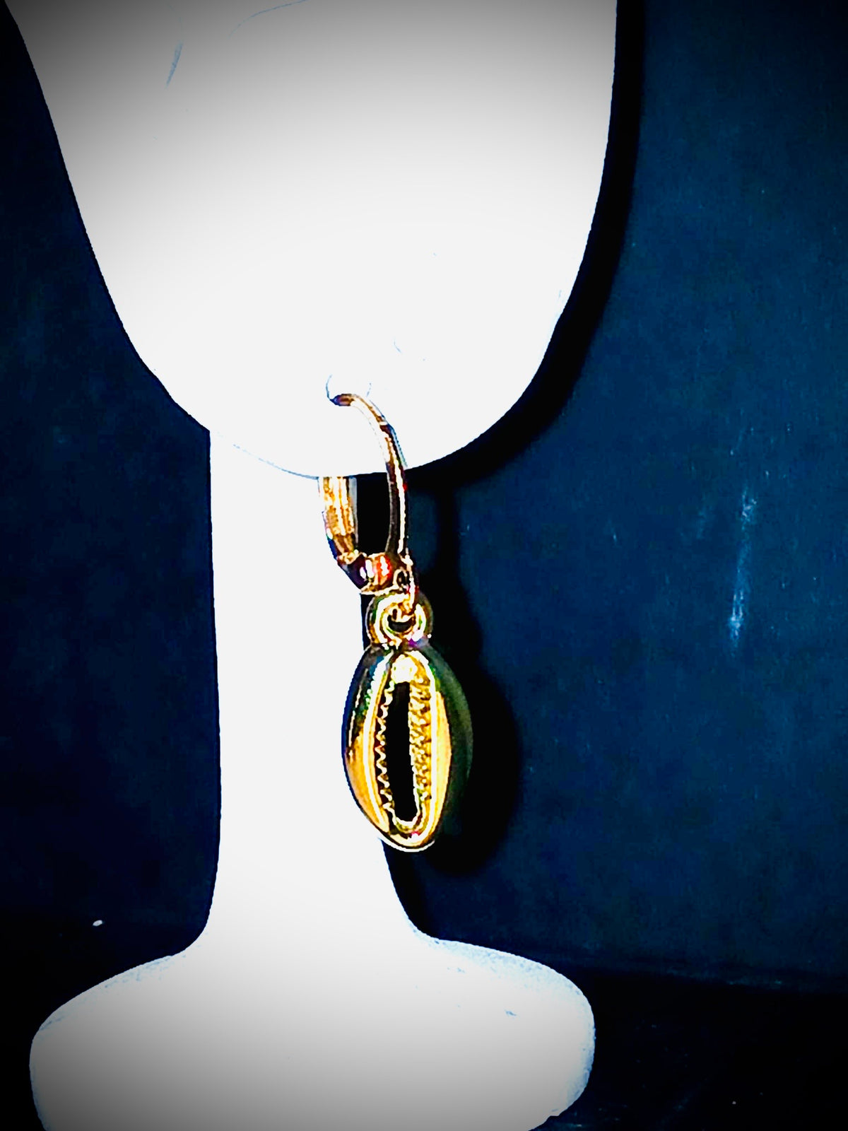 Boucles « Graine de Café » – Éclat Doré