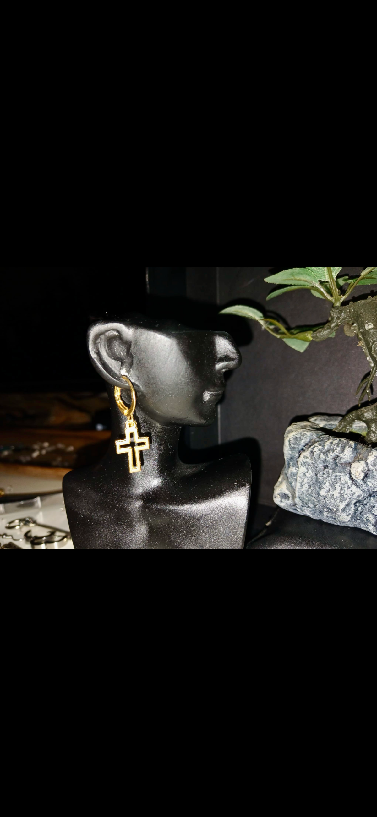 "Croix Gothique" anneaux