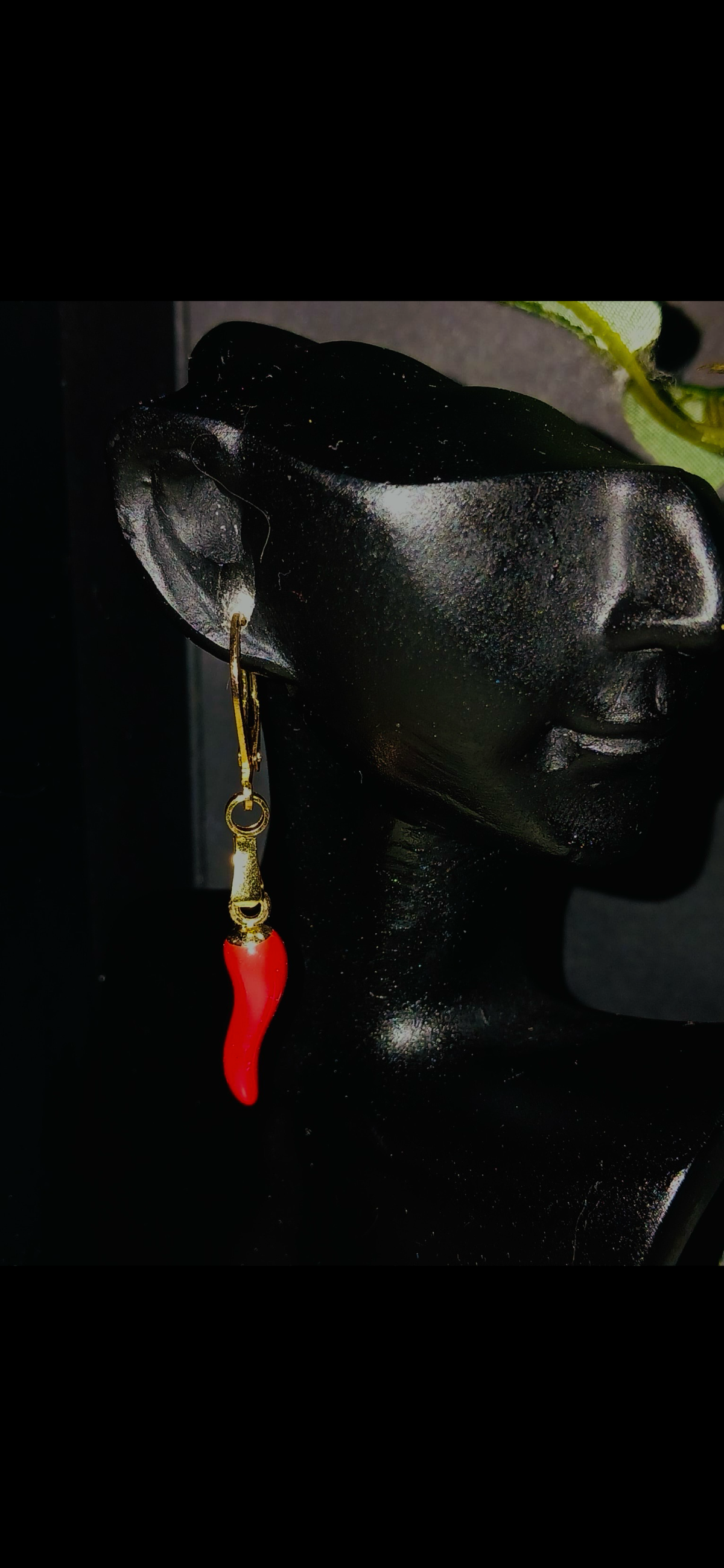 Boucles « Piment – Éclat & Caractère »