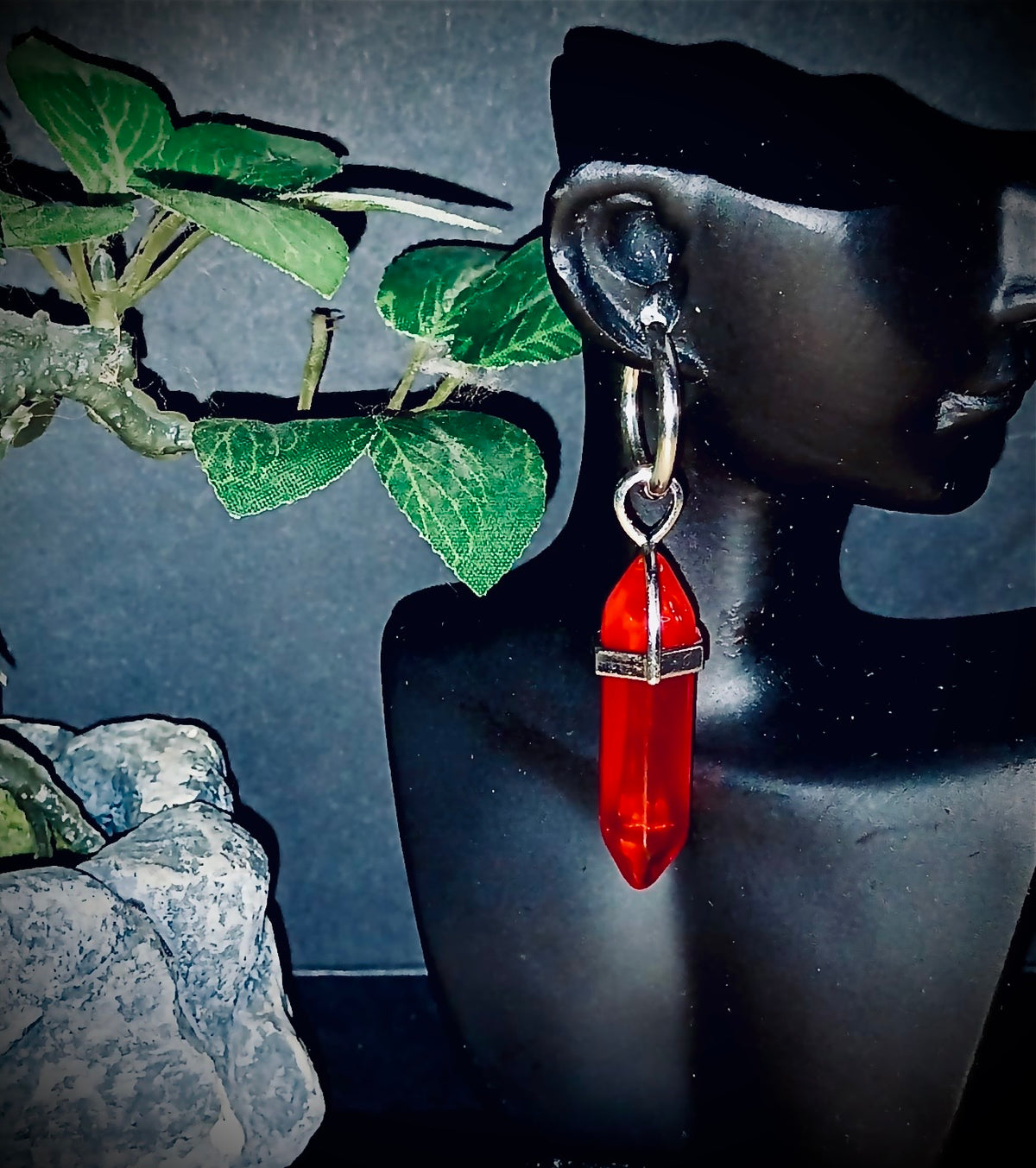Red Crystal Earrings – Passion & Power
