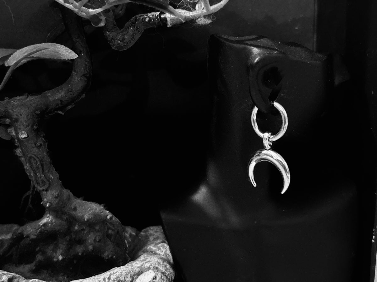 Anneaux « Lune Croissante »  – Intuition & Renouveau 
