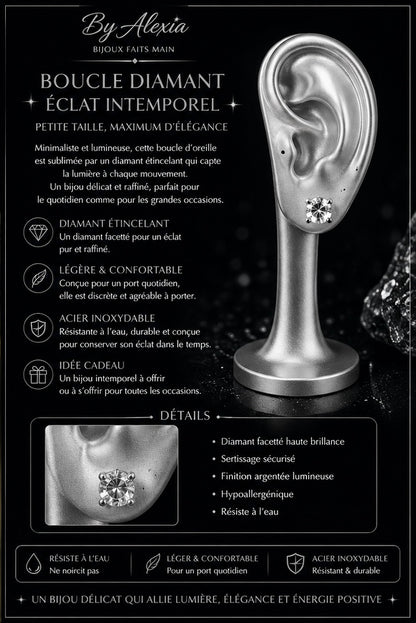 Diamants
Version Dorée — Éclat Intemporel ✨
Version Argentée — Élégance Pure ❄️