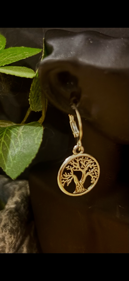 "Tree of Life - Anchoring & Harmony" Earrings