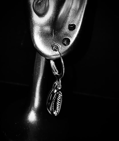Boucles « Graine de Café » Élégance Argentée