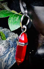 Red Crystal Earrings – Passion & Power