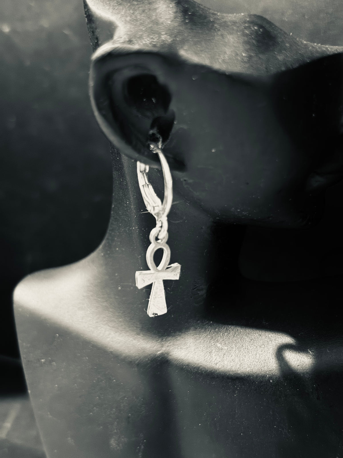 "Ankh - Symbol of Eternity" Earrings