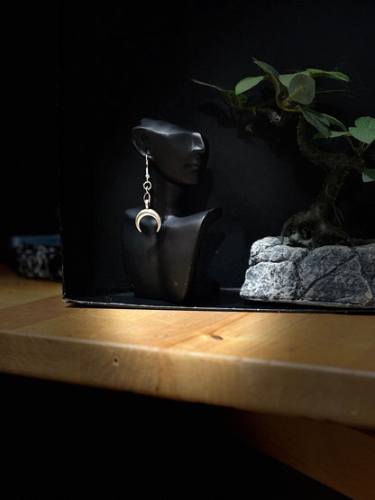Earrings "Crescent Moon - Intuition & Renewal"