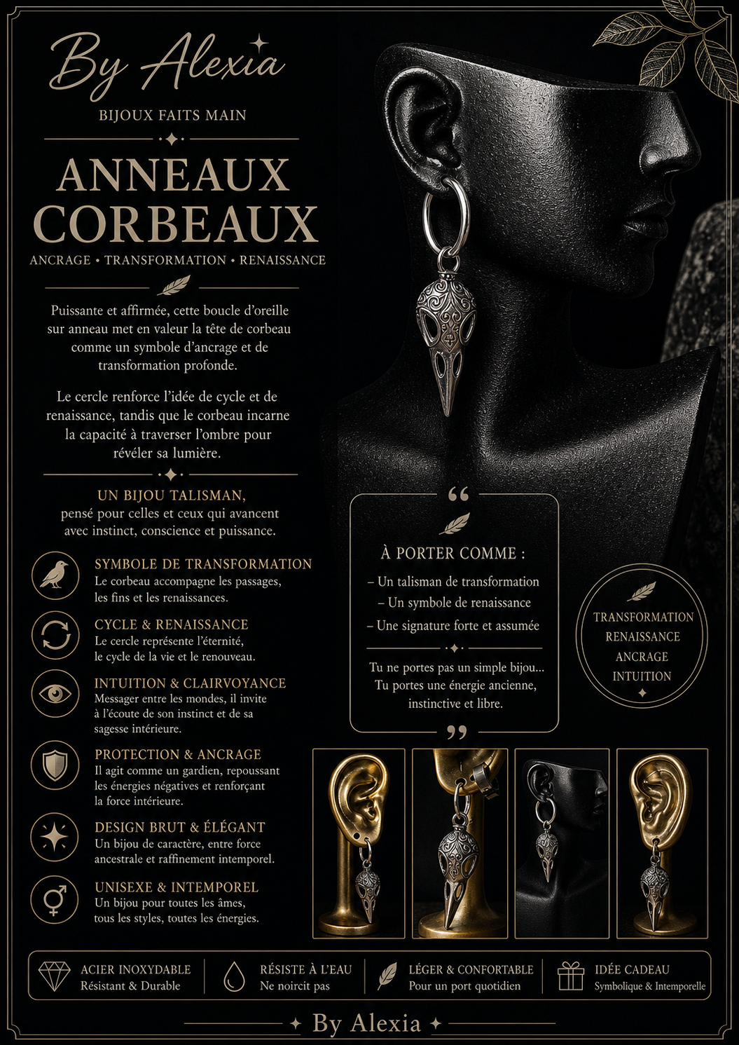 « Esprit Corbeaux » Anneaux