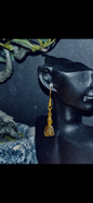 Boucle d’oreille Ornement Ancien – Élégance & Mystère