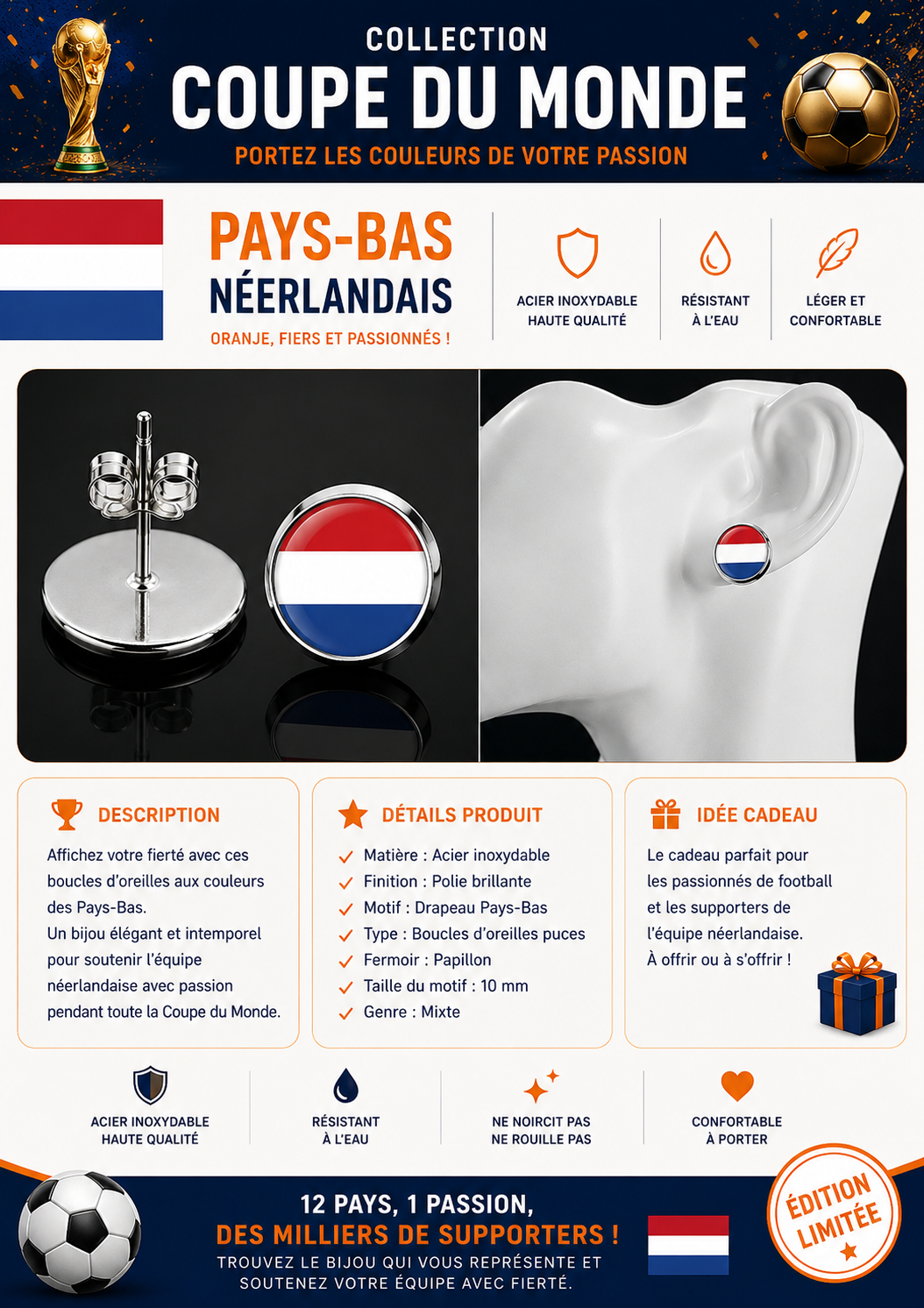 Équipe Néerlandaise - Pays Bas 🇱🇺